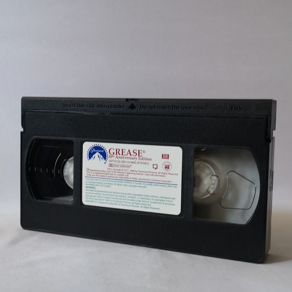 20th Anniversary Edition Grease Featuring John Travolta & Olivia Newton John VHS - Picture 5 of 5